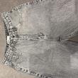 شلوار جین  نیم بگ زنانه مدل پنبه‌ای 