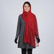 شال زنانه مدل ساده حریر توری نازک