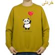 سویشرت زنانه مدل پاندا و بادکنک قلبی کد v15 