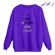 سویشرت زنانه مدل نوشته کد p1  