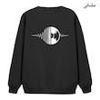 سویشرت زنانه مدل دیسک موزیک کد p2  