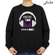 سویشرت زنانه مدل هدفون موزیک کد v1 