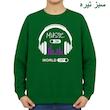 سویشرت زنانه مدل هدفون موزیک کد v1 