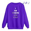 سویشرت زنانه مدل نوشته کد p9  