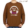 سویشرت زنانه مدل هدفون موزیک کد v1 