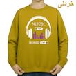 سویشرت زنانه مدل هدفون موزیک کد v1 