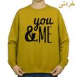 سویشرت زنانه مدل نوشته کد v6 