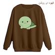 سویشرت زنانه مدل لاکپشت خسته کد p1  