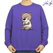 سویشرت زنانه مدل خرس عصبانی کد v6 