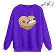 سویشرت زنانه مدل دوستان تنبل کد p1  