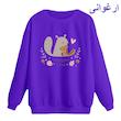 سویشرت زنانه مدل سنجاب ها کد p1  