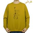 سویشرت زنانه مدل گیتار کد v3 