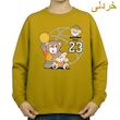 سویشرت زنانه مدل خرس بسکتبال کد v3 