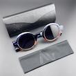 عینک آفتابی گرد آلبرت وگ مدل S31108C4 Acetate Avantgarde Visionary