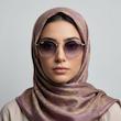 عینک آفتابی گرد زنانه ری بن مدل 0RB0103S-001-CR