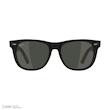 عینک آفتابی ویفرر (Wayfarer) ری بن مدل 0RB2140-901S