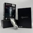 ماشین اصلاح موی سر و صورت پرومارون مدل RL706 با تیغه کروم و استیل ضدزنگ، باتری 600mAh، نمایشگر دیجیتال، قابلیت اصلاح صفر، شانه متحرک 2 تا 4 میلی‌متر، طراحی ارگونومیک و مقاوم در برابر ضربه، شارژ سریع 50 دقیقه‌ای و منبع انرژی باتری قابل شارژ