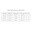 پیراهن آستین بلند یقه گرد دخترانه دلوان مدل گل ریز