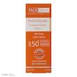 کرم ضد آفتاب رنگی فیس دوکس، SPF 50، مدل فتوزوم، مناسب انواع پوست با تنالیته روشن و حجم 40 میلی‌لیتر، غیر کومدون‌زا، ضد آب، محافظت‌کننده در برابر اشعه‌های UVA و UVB، دارای فرمولاسیون فاقد چربی، با ماندگاری 2 ساعته