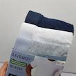 شورت پادار مردانه پنبه‌ای لیورجی مدل Plus26NBWG بسته 3 عددی