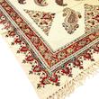 رومیزی قلمکار طرح گل و بوته مدل چهار نفره کد 100150-2