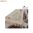 رومیزی قلمكار ممتاز اصفهان طرح پته لپي مدل G206