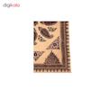 رومیزی قلمکار ممتاز اصفهان اثر عطريان طرح بته جقه رناسی مدل G135 سایز 100*150