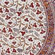 رومیزی قلمکار زابلیان مدل Sq100 طرح جهان
