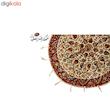 رومیزی قلمکار اثر عطريان طرح سرو مدل G110 قطر 30 سانتي متر