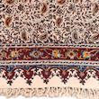 رومیزی قلمکار سنتی طرح گل و بوته مدل 4 نفره کد 100150-1