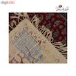 رومیزی قلمکار ممتاز اصفهان اثر عطريان طرح بته قرمز مدل G183