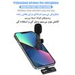 میکروفن یقه ای اچ اکس اس جی مدل F18 با درگاه اتصال USB Type-C
