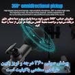 میکروفن یقه ای اچ اکس اس جی مدل F18 با درگاه اتصال USB Type-C