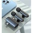 میکروفن بی سیم مدل SX26 با درگاهای اتصال Type-c و lightening و جک 3.5 میلیمتری
