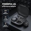 ست میکروفون بی سیم پاورفول مدل v36 با درگاه اتصال تایپ سی