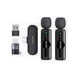 ست میکروفن بی سیم گرین لاین مدل GM-76X با درگاه اتصال USB-C/لایتنینگ/USB-A