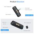 میکروفن یقه ای بویا مدل BY-WM3T2-M1