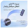 میکروفن بی‌ سیم یقه‌ ای نوکسو مدل MC‑N2 با درگاه اتصال USB‑C