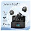 میکروفن بی‌ سیم یقه‌ ای نوکسو مدل MC‑N2 با درگاه اتصال USB‑C