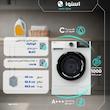 ماشین لباسشویی 8 کیلوگرم  اتوماتیک اسنوا مدل SWM-C81W