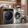 ماشین لباسشویی 9 کیلوگرم اتوماتیک سام مدل DD-P1485/IN