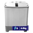 ماشین لباسشویی 6.8 کیلوگرم نیمه‌اتوماتیک فریدولین مدل SWT68 6.8Kg
