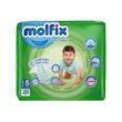 پوشک مولفیکس مدل کامفورت سایز 5 دو بسته ۲۸ عددی