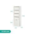 کتابخانه اسمردیس مدل K129 - MDF+