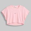 کراپ تی شرت ورزشی زنانه مدل پایین هلال