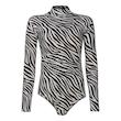 بادی آستین بلند زنانه پپا مدل Zebra