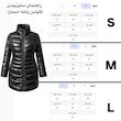 کاپشن بلند زنانه اسمارا مدل براق کد 2025