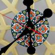 ساعت دیواری میناکاری طرح گره چینی