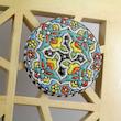 ساعت دیواری میناکاری طرح گره چینی