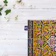 کاغذ کادو ترمه طراحان ایده مدل کاشی ایرانی trm521